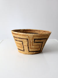 vintage Native American basket