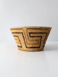 vintage Native American basket
