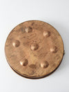 antique copper escargot pan