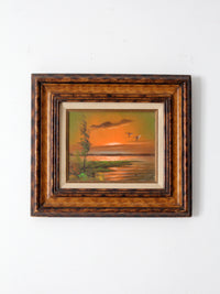 vintage portrait oil painting