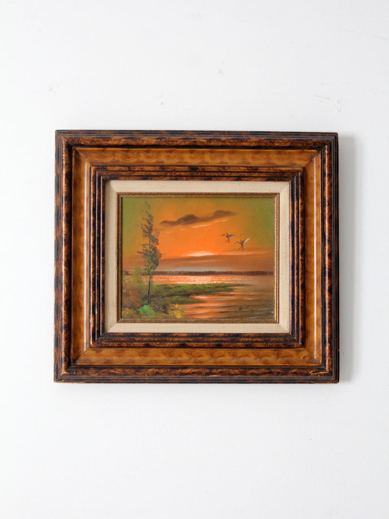 vintage portrait oil painting