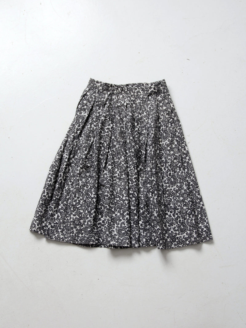 vintage circle skirt