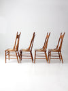 antique pressed back dining chairs set of 4