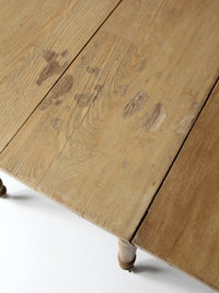 antique gate leg table