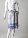 vintage stripe skirt