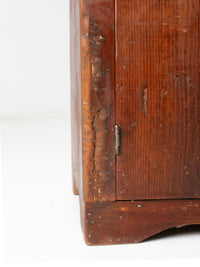 antique primitive cabinet