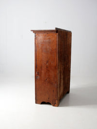 antique primitive cabinet