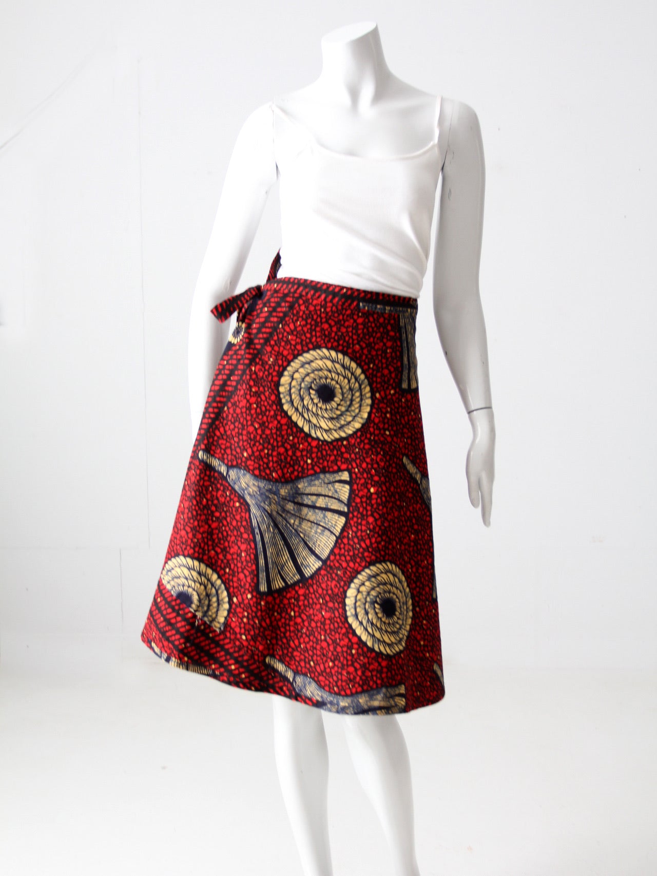 vintage wrap skirt