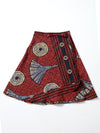 vintage wrap skirt