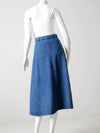 vintage 80s denim skirt by Cherokee