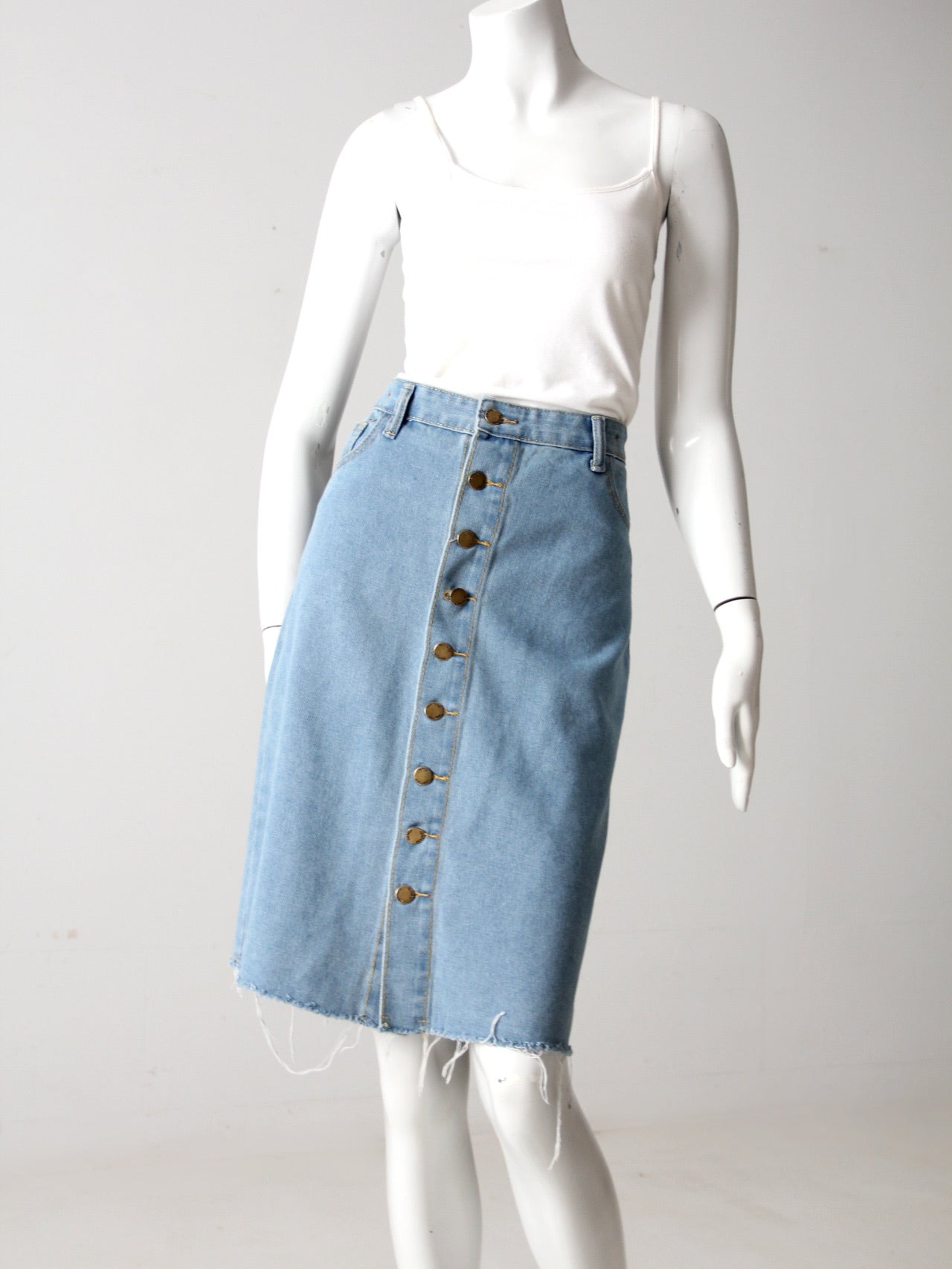 vintage 90s denim skirt – 86 Vintage - Main Image