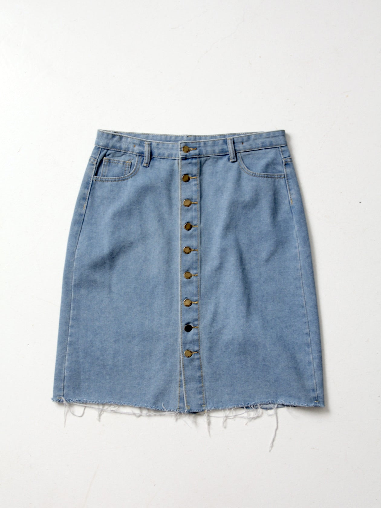The '90s Vintage Micro Denim Skirt | Aritzia US