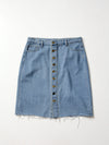 vintage 90s denim skirt