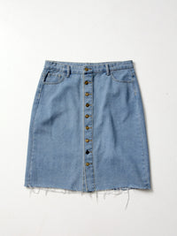 vintage 90s denim skirt