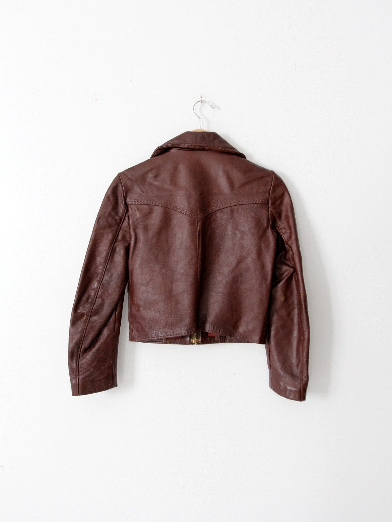 vintage 70s Walter Dyer leather jacket