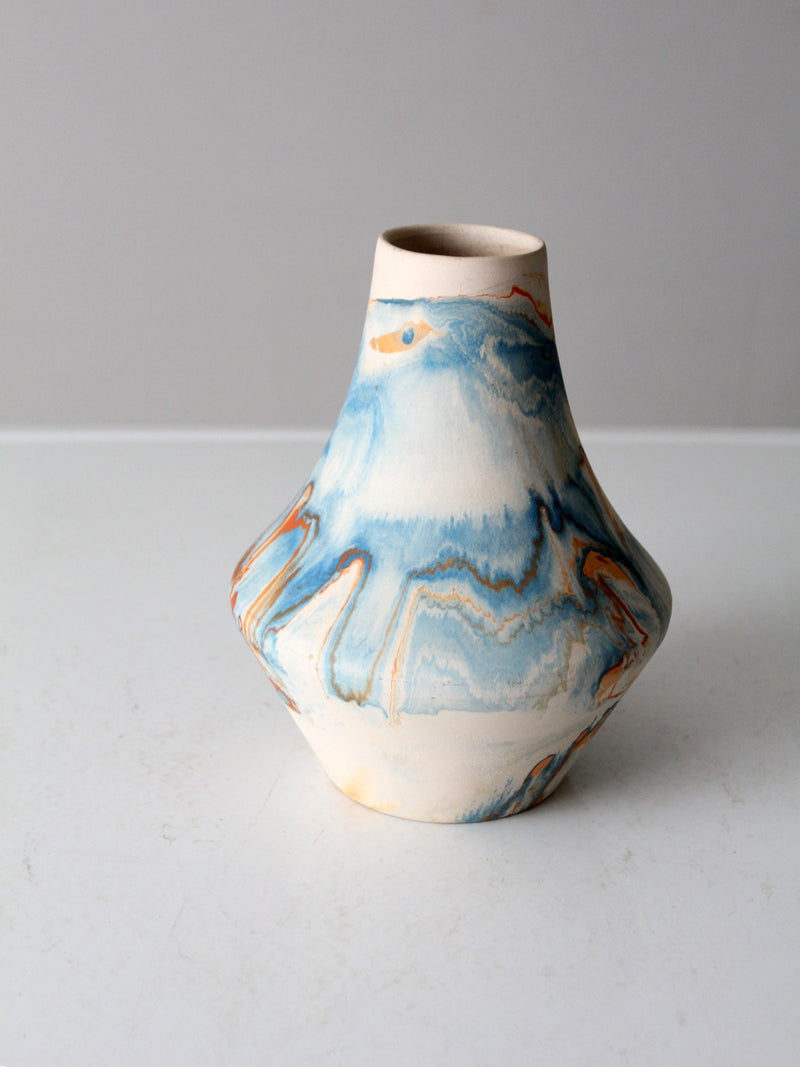vintage Nemadji pottery vase