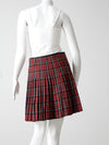 vintage plaid skirt
