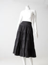 vintage silk peasant skirt