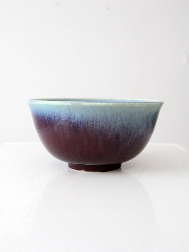 vintage large studio pottery bowl