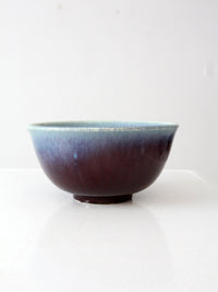 vintage large studio pottery bowl