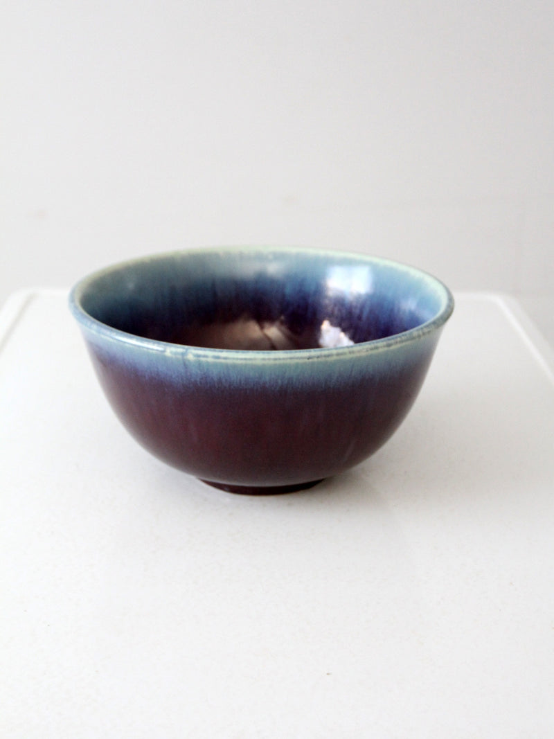 vintage large studio pottery bowl