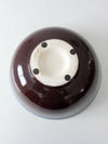 vintage large studio pottery bowl