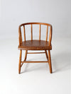 antique barrel back chair