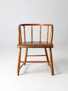 antique barrel back chair