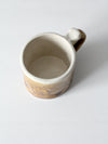 vintage studio pottery mug