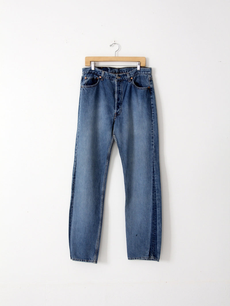 vintage Levis 501 denim jeans, 34 x 35