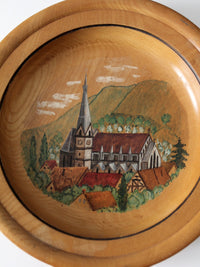 vintage hand painted plate