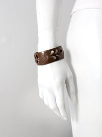 vintage copper cuff bracelet