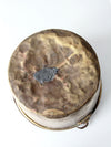 antique brass kettle