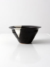 studio pottery bowl circa 1981