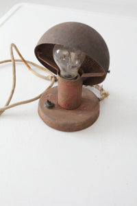 vintage industrial work lamp