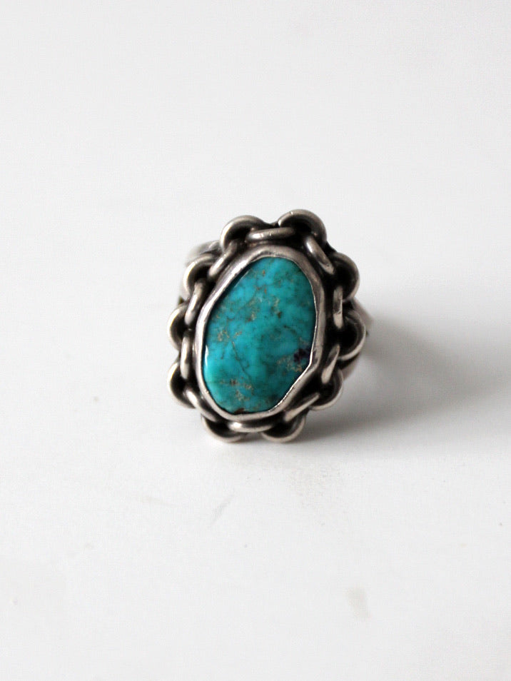 vintage turquoise ring
