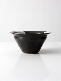 studio pottery bowl circa 1981