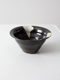 studio pottery bowl circa 1981