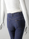 vintage 70's Sears pull on bell bottom jeans, 27 x 30