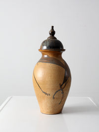 vintage studio pottery vase