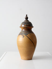vintage studio pottery vase