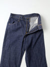 vintage 70's Sears pull on bell bottom jeans, 27 x 30