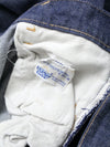 vintage 70's Sears pull on bell bottom jeans, 27 x 30