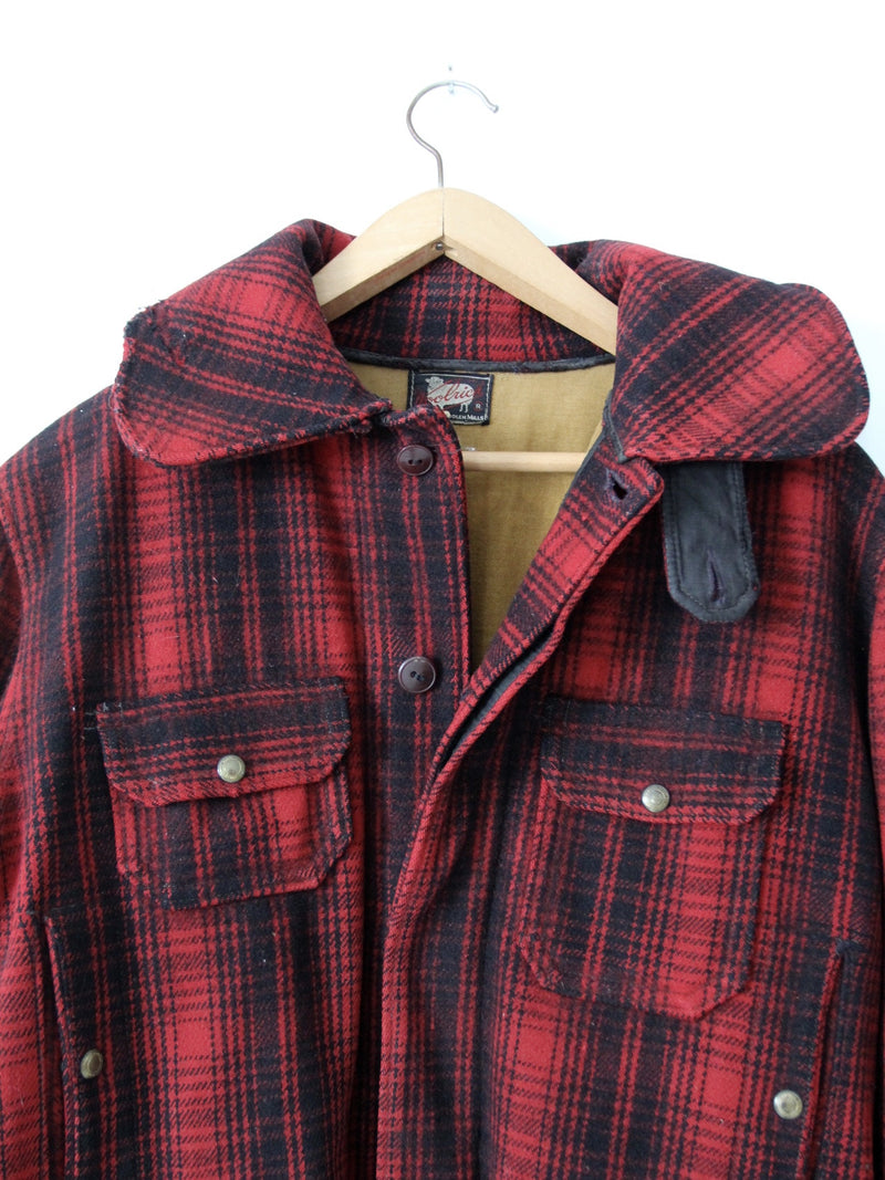 vintage 50s Woolrich mackinaw jacket