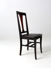 antique Arts & Crafts accent chair