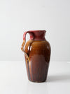 vintage studio pottery pitcher