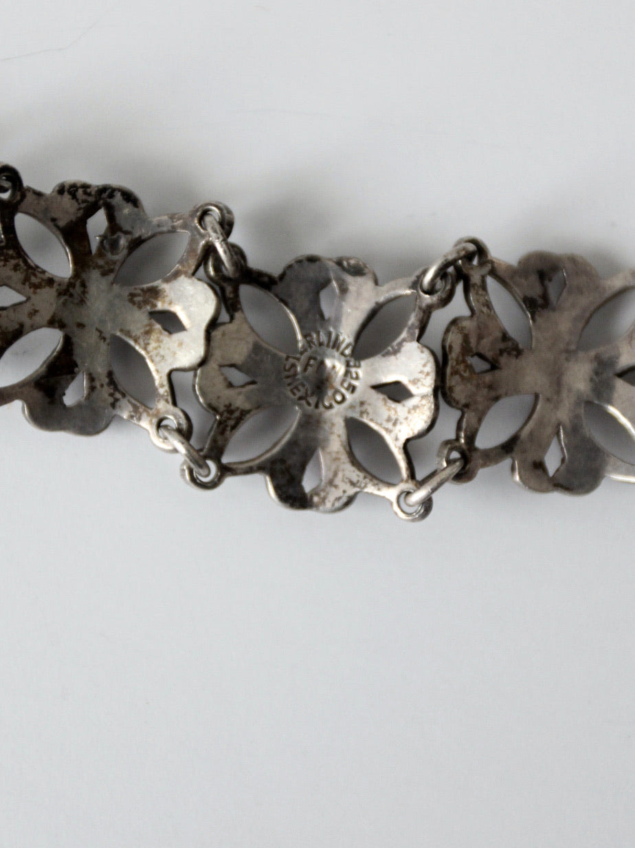 vintage Mexican sterling silver bracelet – 86 Vintage