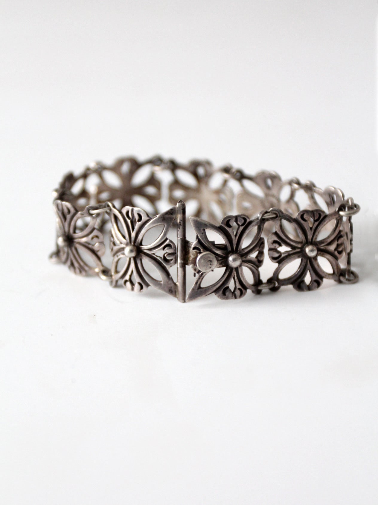 vintage Mexican sterling silver bracelet – 86 Vintage