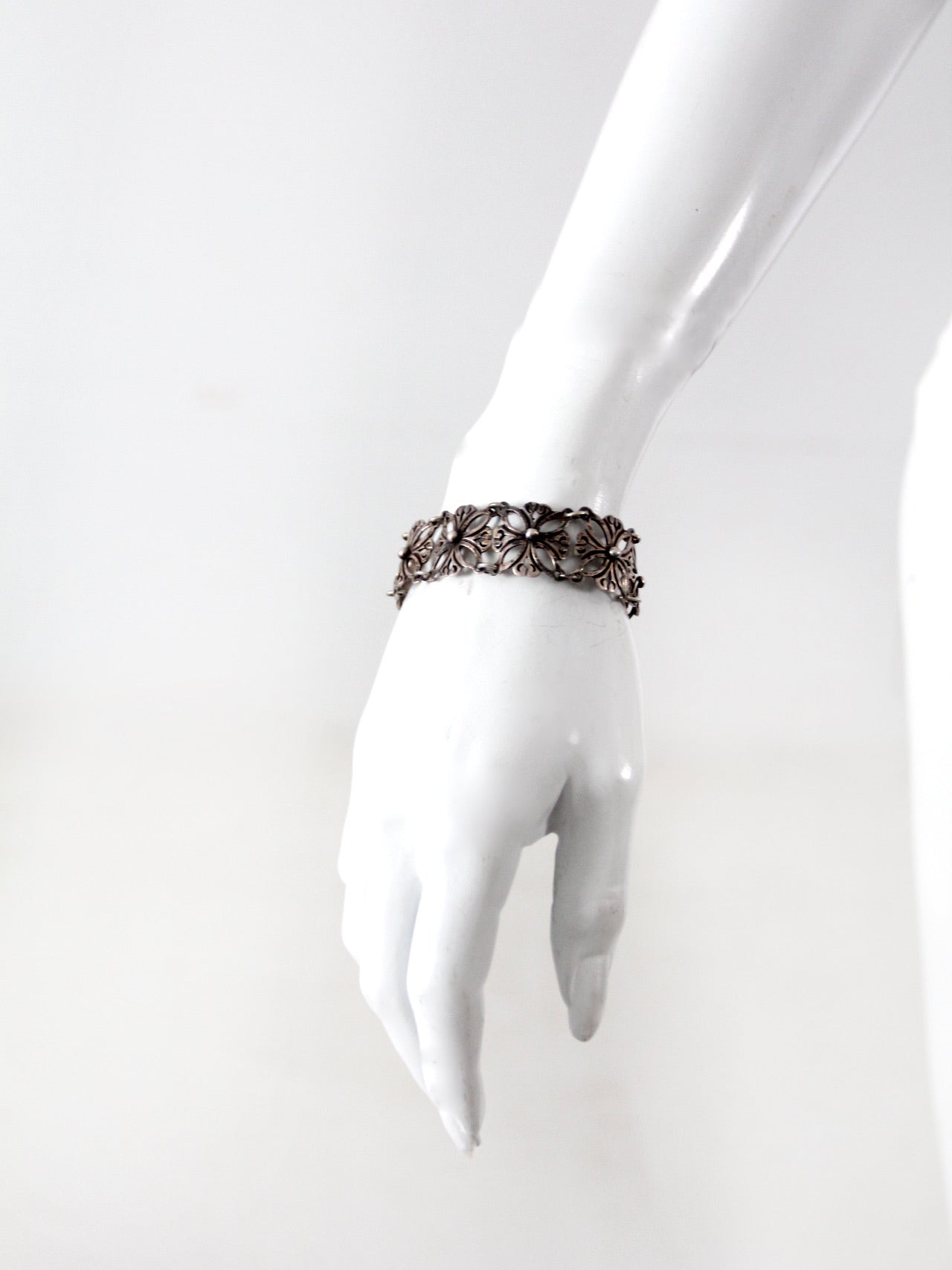 vintage Mexican sterling silver bracelet