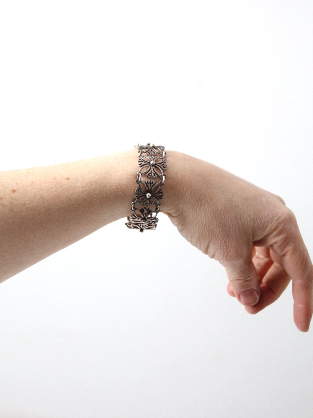 vintage Mexican sterling silver bracelet – 86 Vintage